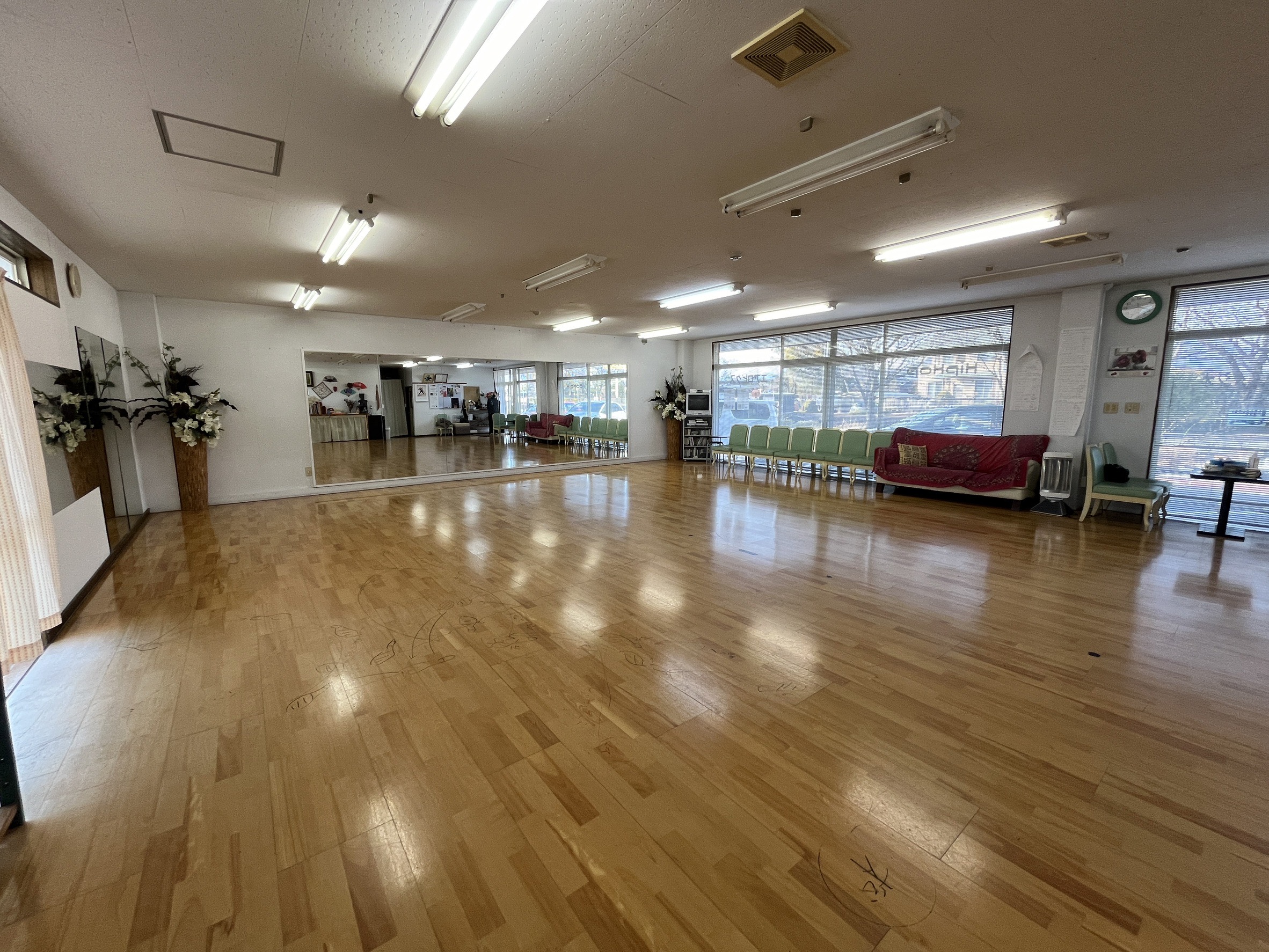 ダンススタジオトリガー沼田校のスタジオ写真